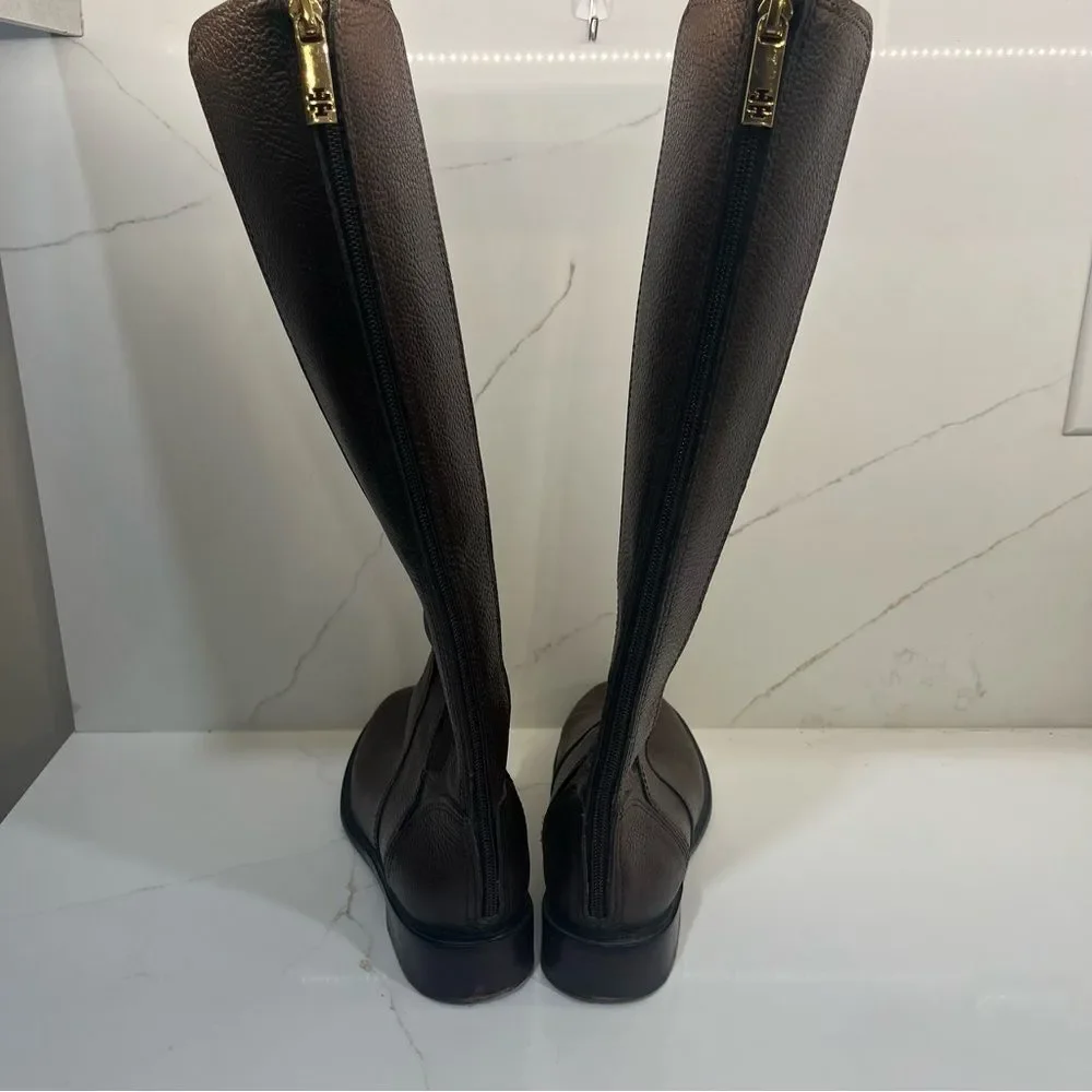Tory Burch Tall Brown Riding Boots